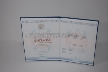Диплом Техникума 2025г ГОЗНАК в Чите